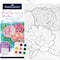 Faber-Castell Bold Floral Paint by Number Watercolor Set